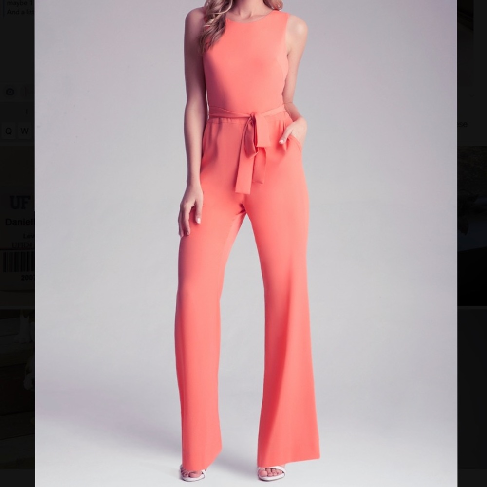 Bebe Sleeveless Jumpsuit - Picture 1 of 9